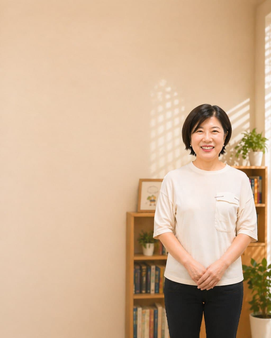 서미화 원장 — 서미화아동청소년발달센터 실내 인물 사진